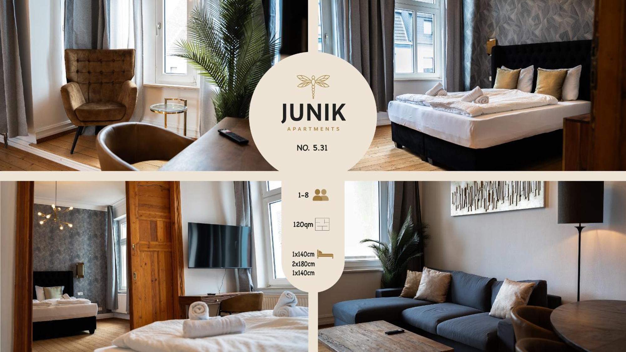 Junik Apartments - Deine Cityapartments In Duisburg Værelse billede